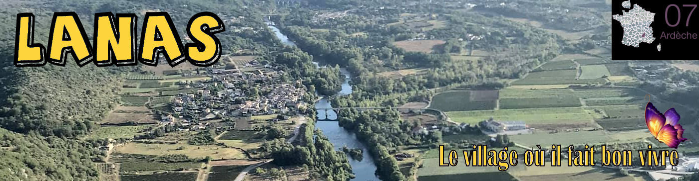 Lanas – Ardèche – Site du village
